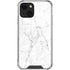 White Marble iPhone 14 Clear Case
